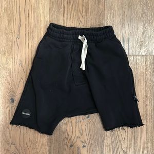 Nununu Black Drop Sweat Shorts